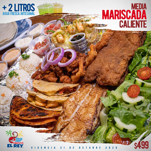 Media Mariscada Mariscos El Rey Guaymas